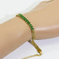 Elegant Green Stone Bracelet